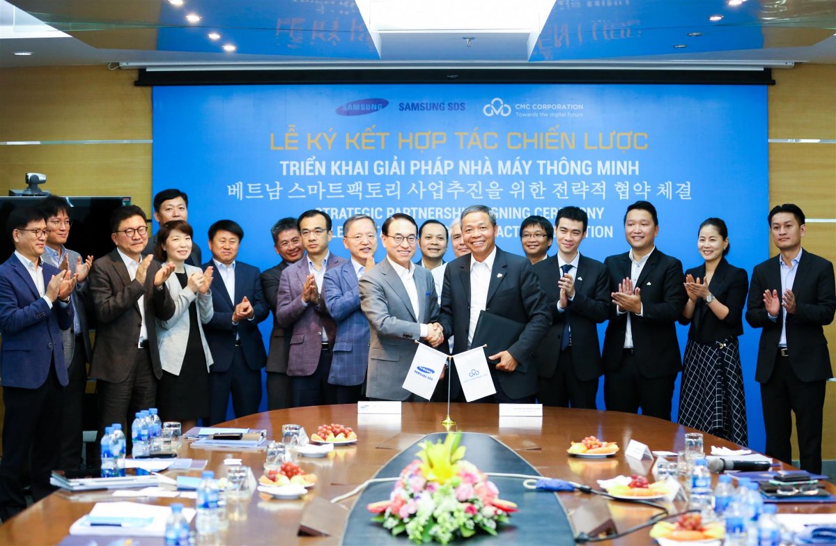 CMC Corporation and SAMSUNG SDS sign agreement for strategic cooperation on deployment of intelligent factory management solutio