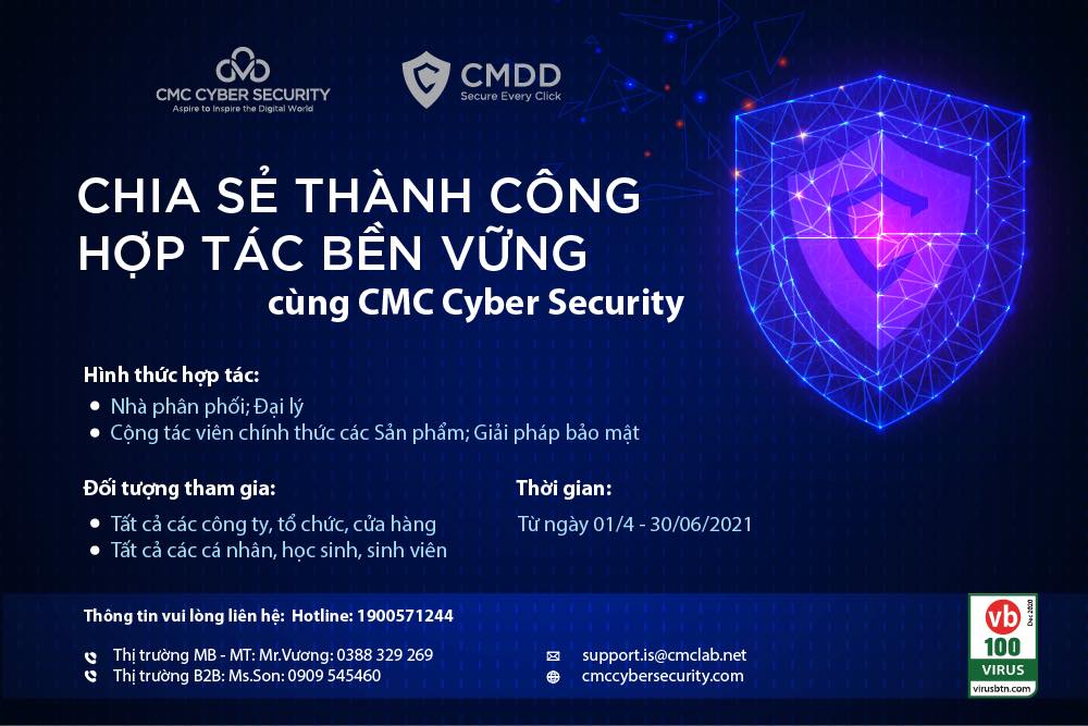 Share success and cooperate sustainably with CMC Cyber Security