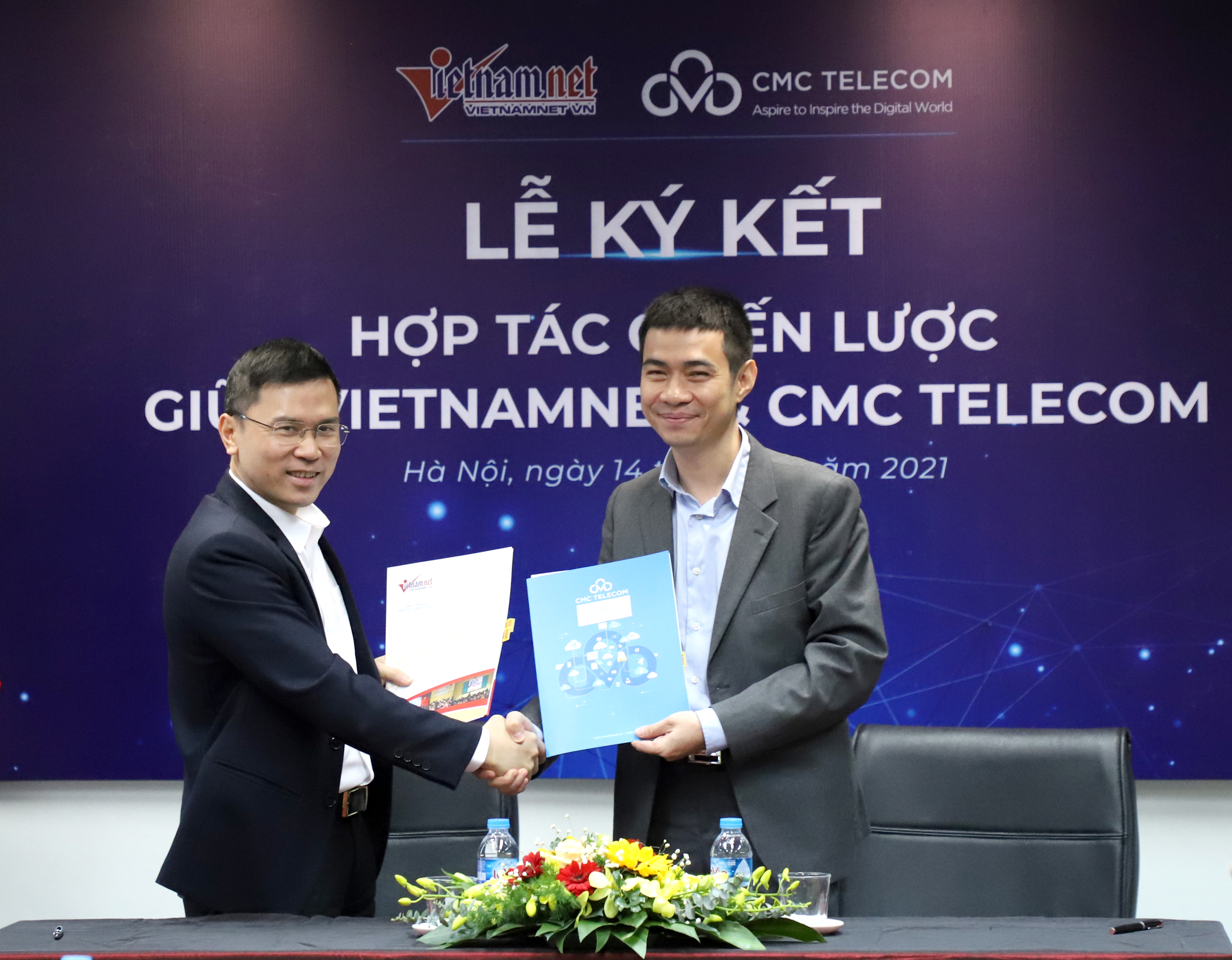 CMC Telecom becomes a strategic partner for digital transformation of VietNamNet
